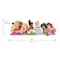 RoomMates Disney Princesses Peel & Stick Giant Wall Decal Set with Alphabet